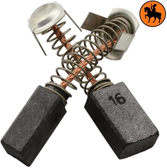 Jeu de balais de charbon pour tournevis Hitachi WH 22SA - 7x11x17mm