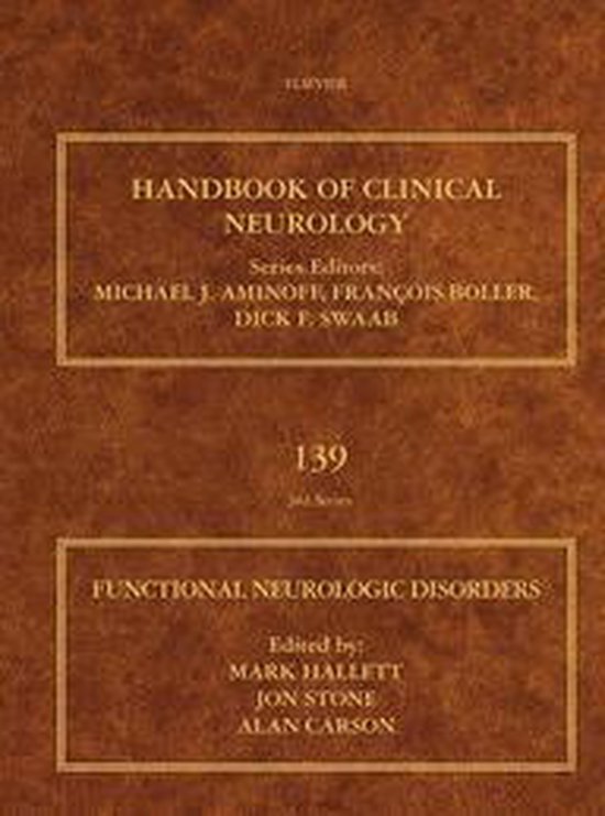 Handbook of Clinical Neurology 139 - Functional Neurologic D ... - cover