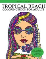 Tropical Beach Coloring Book