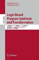 Logic-Based Program Synthesis and Transformation