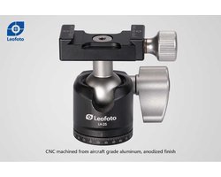 Leofoto Ballhead LH-25 + Release Plate PU-25