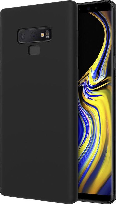 Grit Uitgaand Zie insecten Samsung Galaxy Note 9 zwart siliconen hoesje – TPU silicone - matte zwart |  bol.com