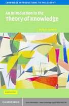 Cambridge Introductions to Philosophy - An Introduction to the Theory of Knowledge