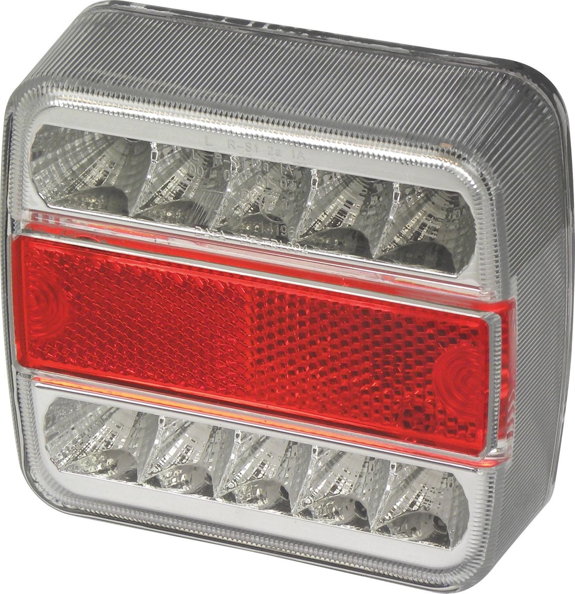 LED achterlicht 5 functies 104x97x37 mm