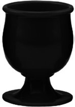 Zak!Designs Classic Eierdop - Melamine - Ø 5 cm - Zwart