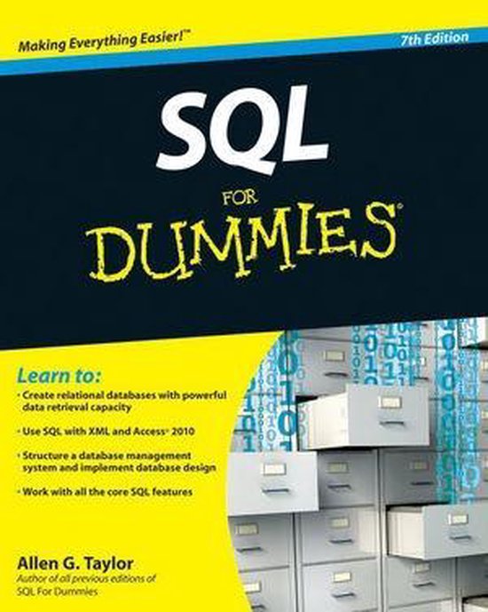 SQL For Dummies - cover