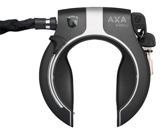 Axa Ringslot Victory Art-2 Zwart Met Streep Grijs van AXA — afbeelding 2