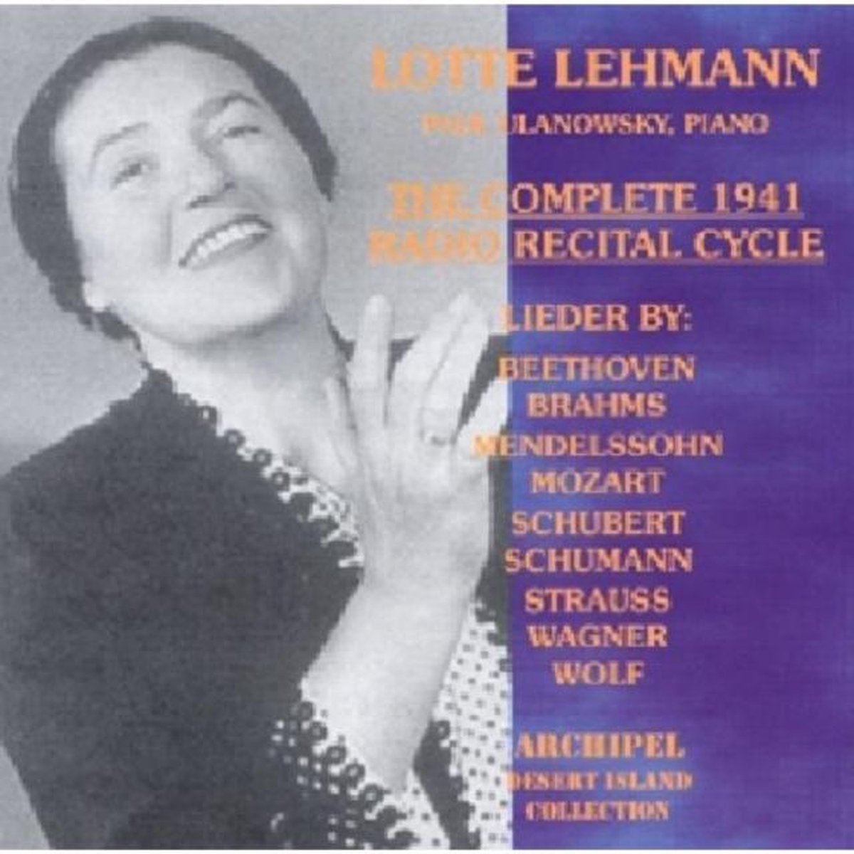 Der Komplette Radio Recital Cycle 1941