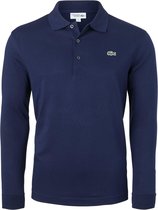 Lacoste Sport polo lange mouwen Regular Fit, donkerblauw (ultra lightweight knit)