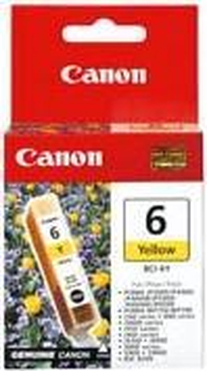 Canon BCI-6Y - Inktcartridge / Geel