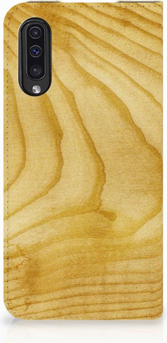 Samsung Galaxy A50 Book Wallet Case Licht Hout