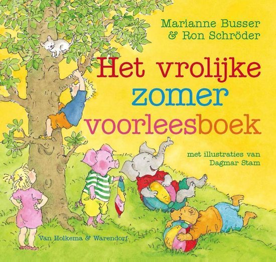 Het vrolijke zomervoorleesboek - cover