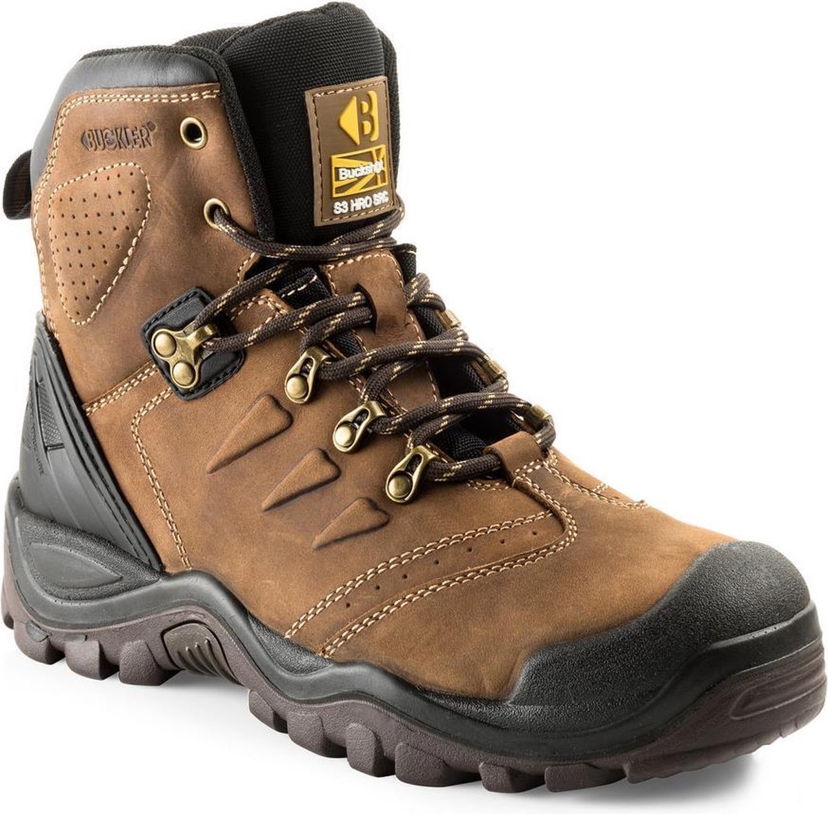 Buckler Boots BSH007BR Buckshot S3 Hoog Donkerbruin maat 43 bol
