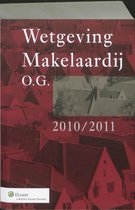 Wetgeving Makelaardij O.G.  / 2010/2011