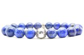 Beaddhism - Armband - Big Lapis Pasha - 10 mm - 23 cm