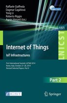 Lecture Notes of the Institute for Computer Sciences, Social Informatics and Telecommunications Engineering 151 - Internet of Things. IoT Infrastructures