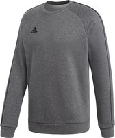 adidas - Core 18 Sweat Top   - Sportieve Sweater - L - Grijs