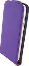 Mobiparts - paarse premium flipcase voor de Samsung Galaxy S5 Mini