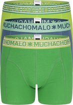 Muchachomalo Boxershort Solid 3-Pack - Maat: S