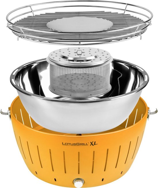 | LotusGrill XL Tafelbarbecue Ø435mm Oranje LotusGrill XL Tafelbarbecue – Ø435mm – Oranje | Prijzengids.nl