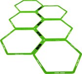 Tunturi Agility Grid - Speed ladder - Loopladder - Hexagon - 6st