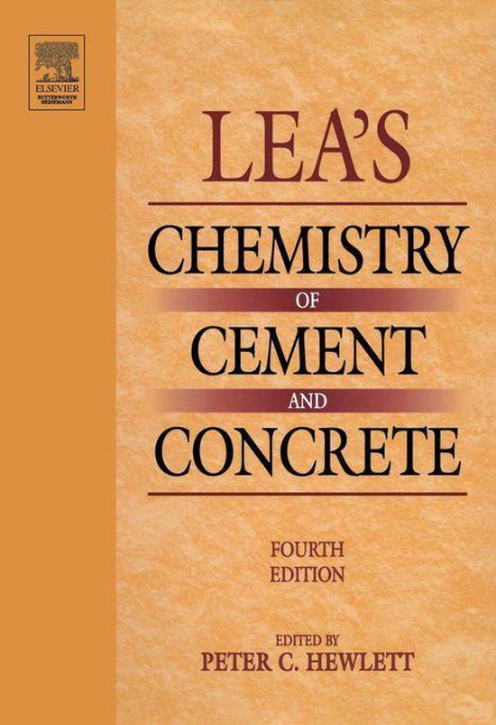 Lea's Chemistry of Cement and Concrete - cover