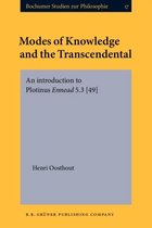 Modes of Knowledge and the Transcendental