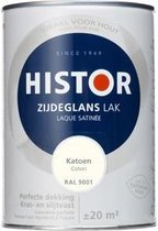 Histor Perfect Finish Lak Zijdeglans 1,25 liter - Katoen (Ral 9001)