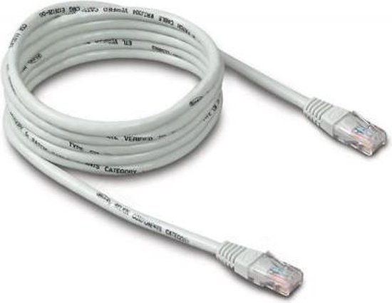 Premium Internetkabel UTP CAT.5e - Netwerkkabel - Ethernet Kabel | Grijs |  30 meter | bol.com