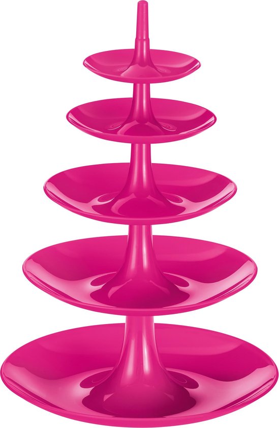 Sweet.Time Serie Vierkante Taartstandaard Porselein Etagère 3 Tier 6,25