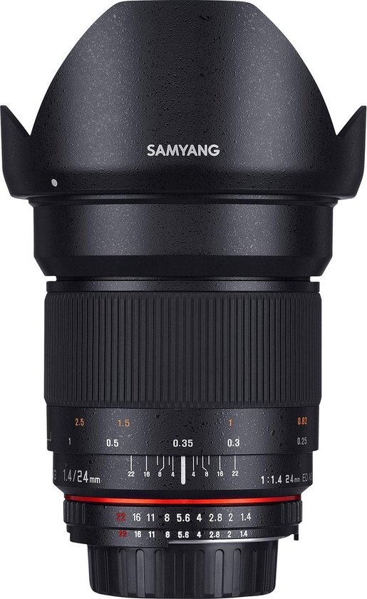 Samyang 24mm f/1.4 ED AS IF UMC - Prime lens - geschikt voor Olympus 4/3 Samyang 24mm f/1.4 ED AS IF UMC - Prime lens - geschikt voor Olympus 4/3