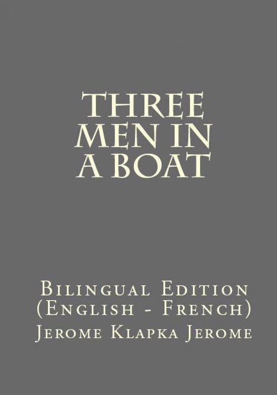 Three Men In A Boat - cover