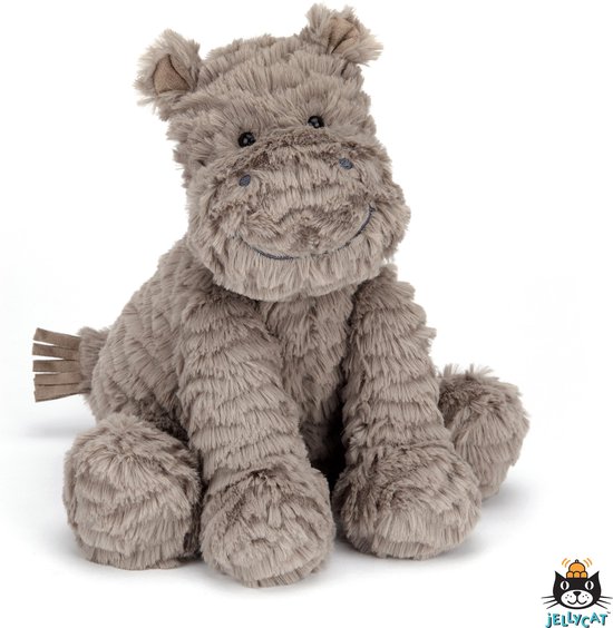 Jellycat Fuddlewuddle Nijlpaard - Hippo Knuffel - 23cm | bol
