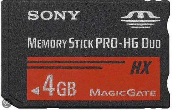 sandisk memory stick pro duo 4gb magicgate red