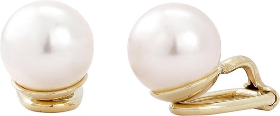 Boucle d'oreille Traveller Pearl 10 mm Or crème - 714010