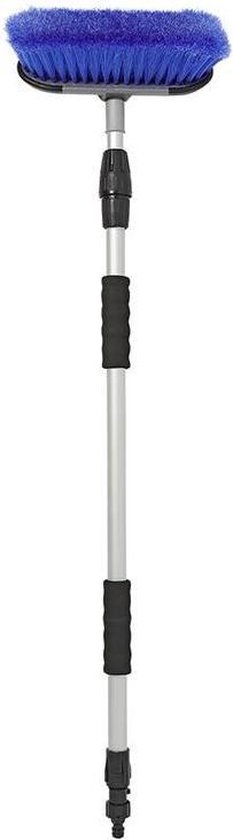 DERPOL - Paint set - 1 paint roller with non-woven fibre 2 cm high - width 25 cm - ergonomic telescopic rod 40-80 cm - plastic grid 30 x 26 cm walls, masonry, attic