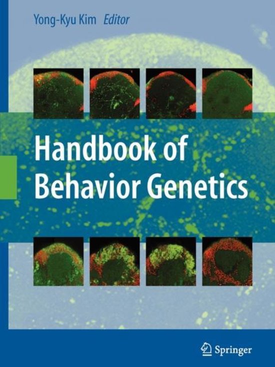 Handbook of Behavior Genetics - cover