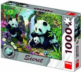 Puzzel met geheimen: Panda 1000 stukjes