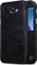 Nillkin - Samsung Galaxy A5 (2017) Hoesje - Leather Case Qin Window View Series Zwart