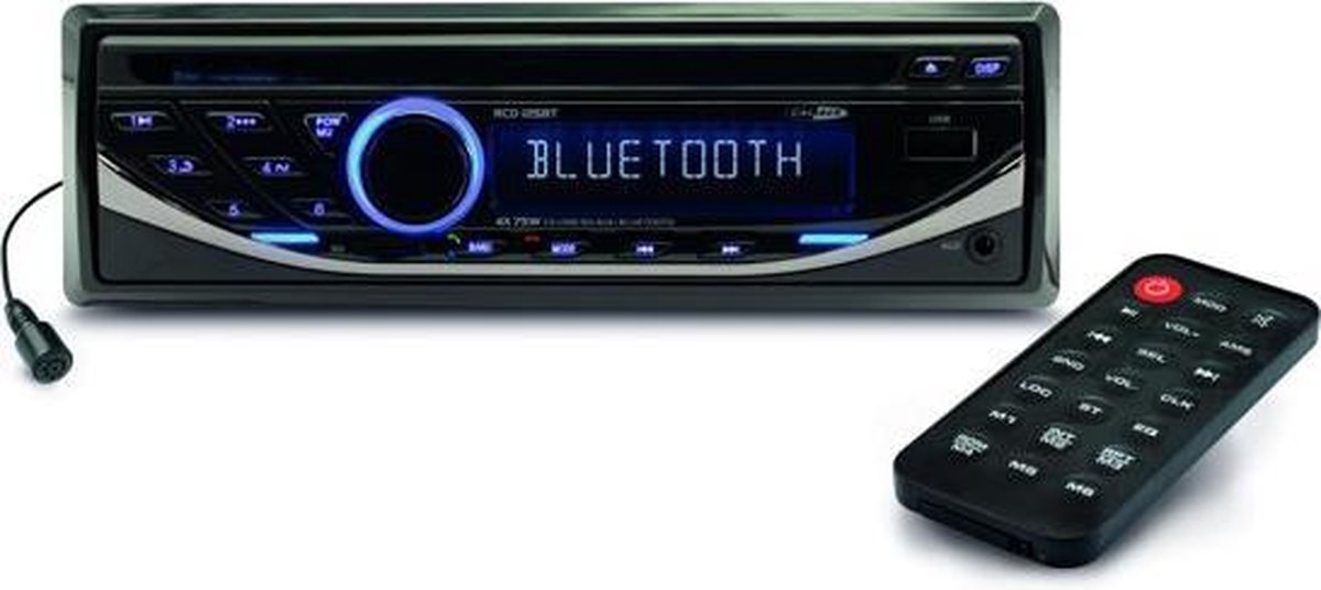 Caliber RCD125BT - Autoradio met FM radio en bluetooth - Zwart