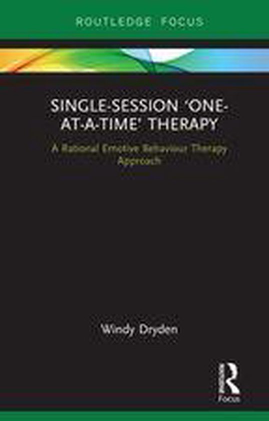 Routledge Focus on Mental Health - Single-Session 'One-at-a- ... - cover