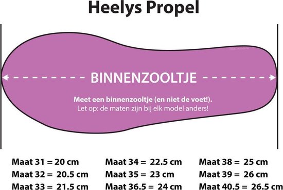 annuleren passen onvergeeflijk Heelys Propel 2.0 Sportschoenen - Maat 39 - Unisex - roze | Bestel nu!