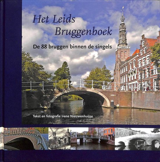 Omslag van Het Leids bruggenboek + Routekaart