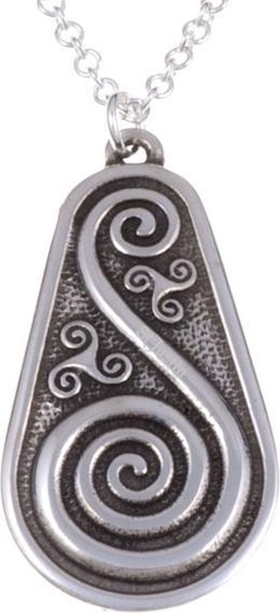 Dubbele spiraal schild hanger