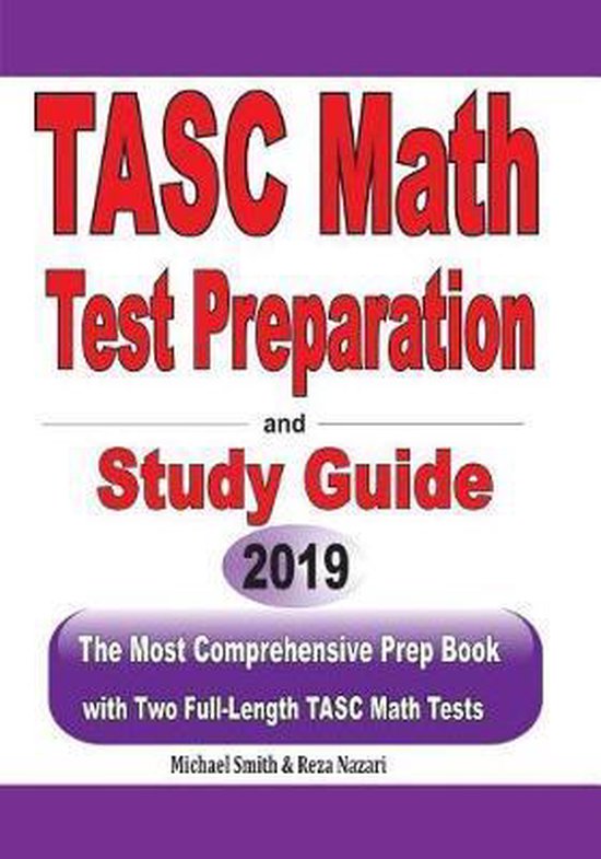 TASC Math Test Preparation and study guide - cover