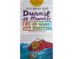 foto van Dummie de Mummie - en de sfinx van Shakaba -Tosca Menten - 4 cd - luisterboek