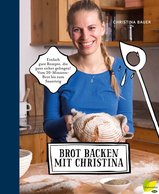 Brot backen mit Christina - cover