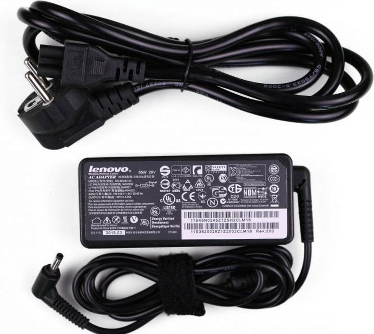 thumbnail image 2 of Artilits 100W 20V 5.5x2.1 Mm To 4.0 X 1.7mm Adapter, 5.5x2.1 Mm Female To Male 4.0X 1.7mm Power Adapter Made For Lenovo Yoga 710-15ikb Ideapad 330 330s 530s S530 S130 330-15IGM 2 of 10