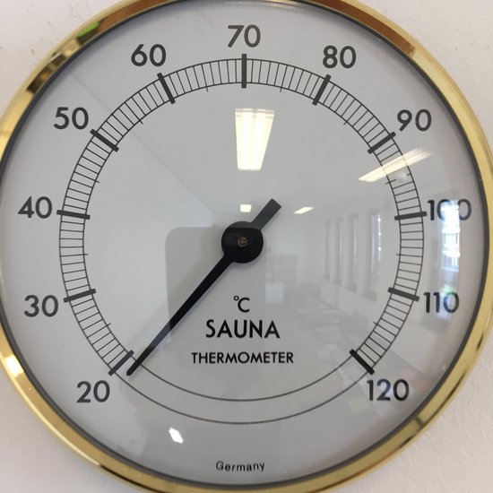 Sauna-Thermometer, Ø 102mm - saramax