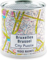 City Puzzle Brussel - Puzzel - Magnetisch - 100 puzzelstukjes